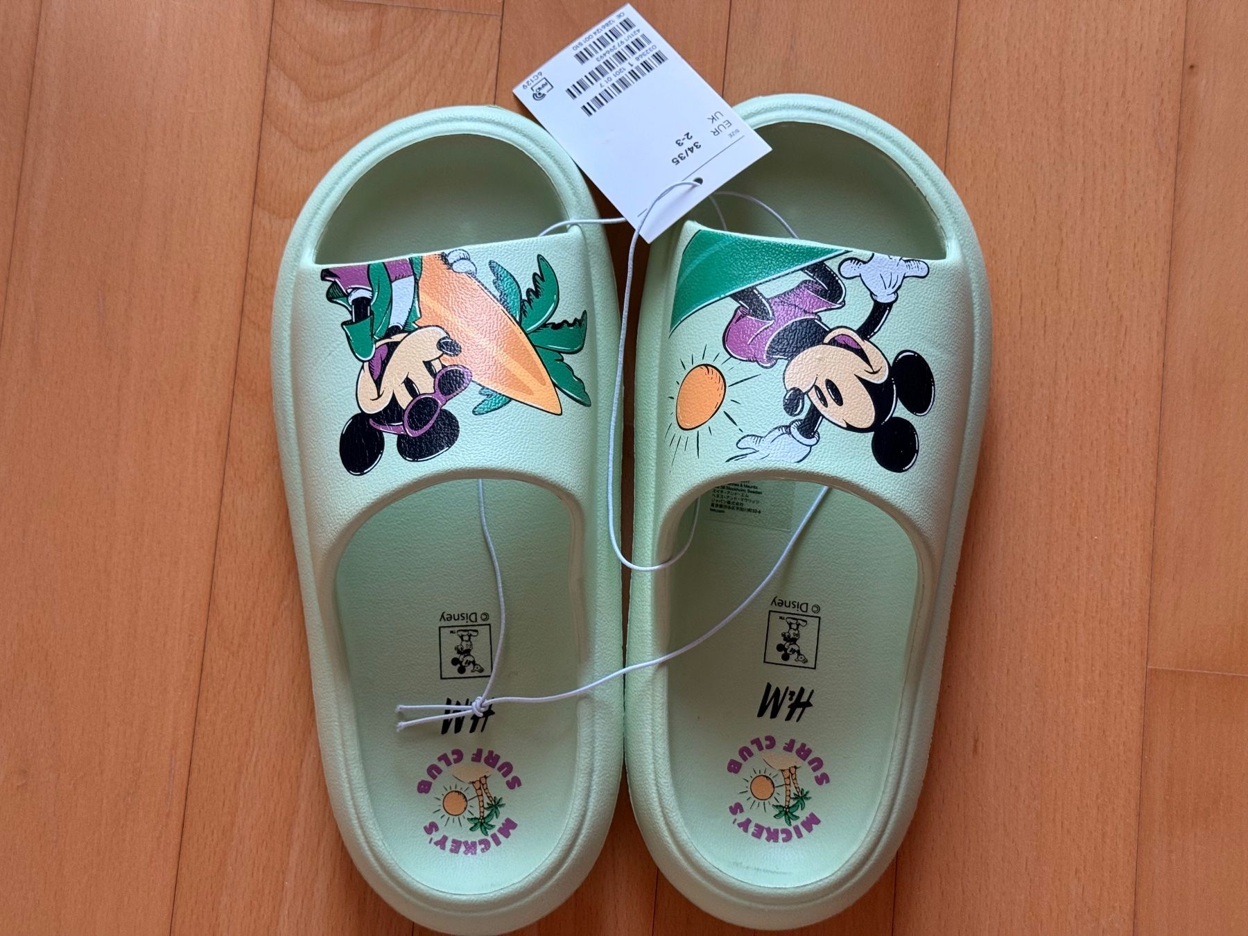 Scarpe per ragazzi: Mickey Mouse Badelatschen Grösse 34/35 – Nuovo e nell'imballaggio originale da Wallbach venduto da 10merlin