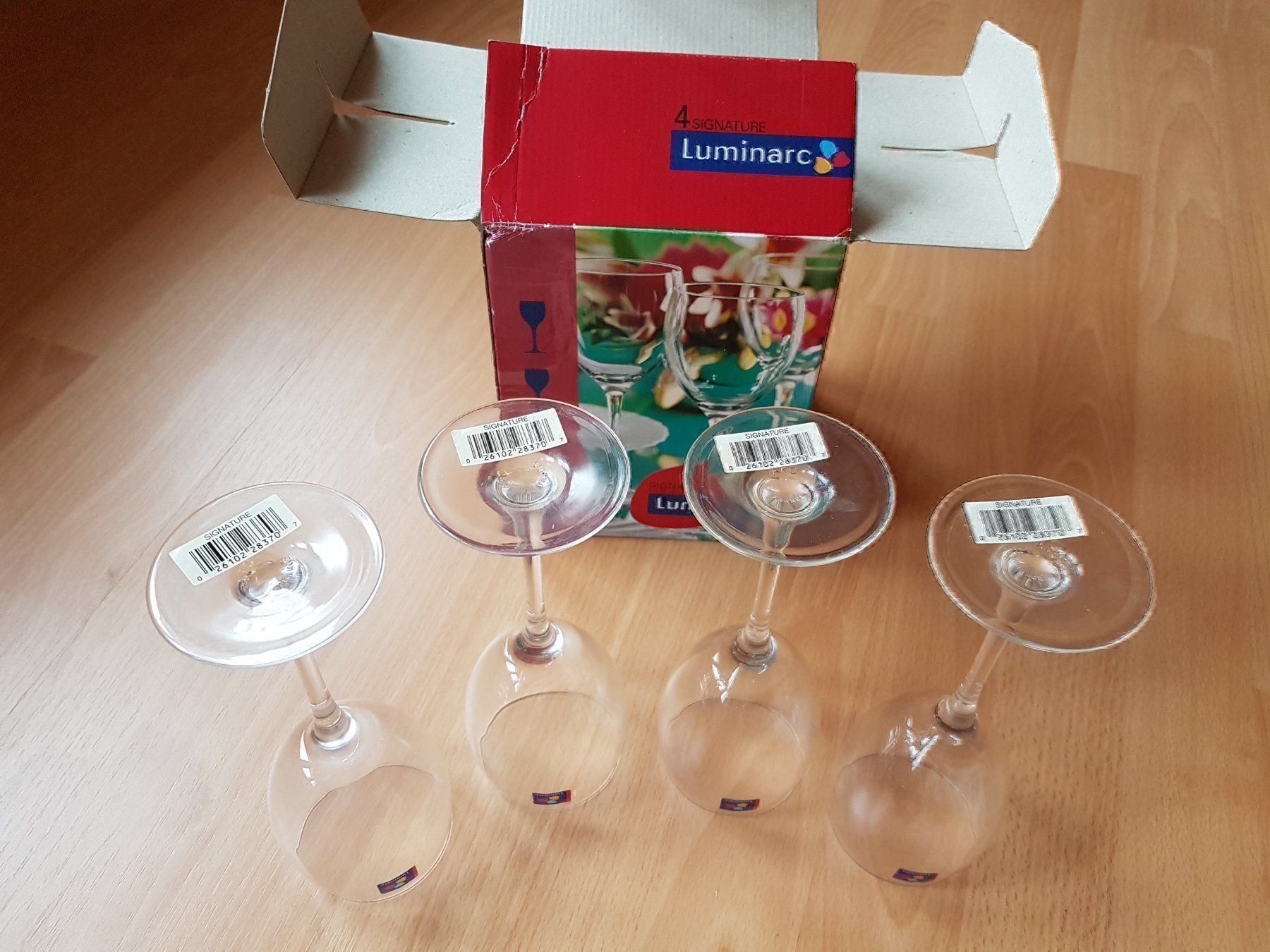 Bicchieri: 4 LUMINARC GLÄSER (NEU) ** AB 1.- FR. ** – Nuovo e nell'imballaggio originale da Sax venduto da spazieren
