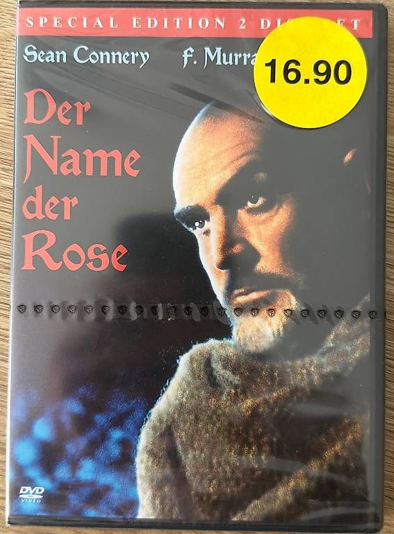 Tutti i DVDs: DVD Der Name der Rose – Usato da Niederrohrdorf venduto da rap_w8nw