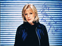 Marianne Faithfull 1946- Autogramm signiert Foto 20x30cm