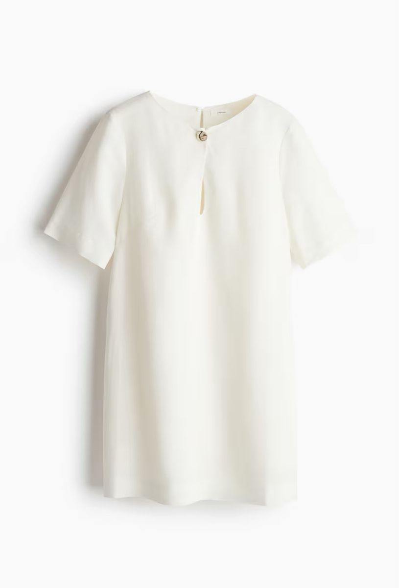 H&M Kleider: H&M Leinenkleid – Grösse M – Gebraucht aus Hausen am Albis von Kleiderschrank.Elena 1