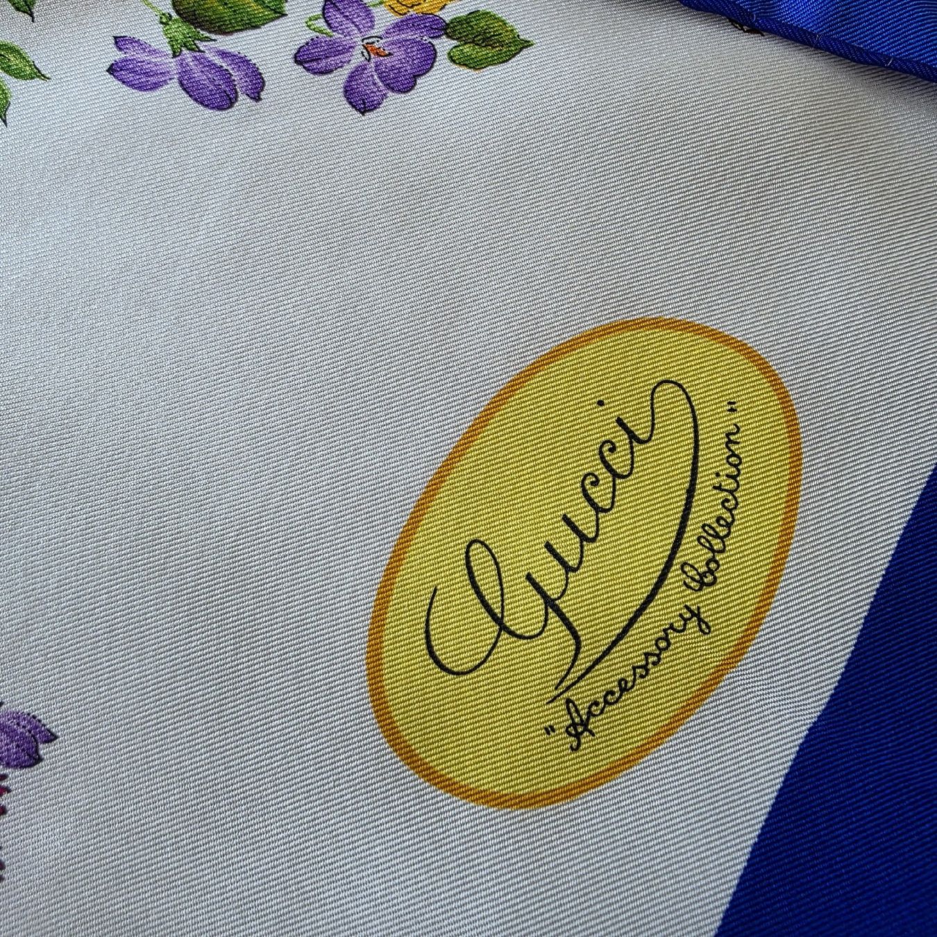 Gucci Foulards, Tücher & Schals: Gucci Seidentuch 88 × 88 cm – Neu (gemäss Beschreibung) aus Zürich von LIMAR 4