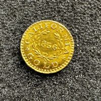 USA California-Gold Token 1856 Indianer-Kopf