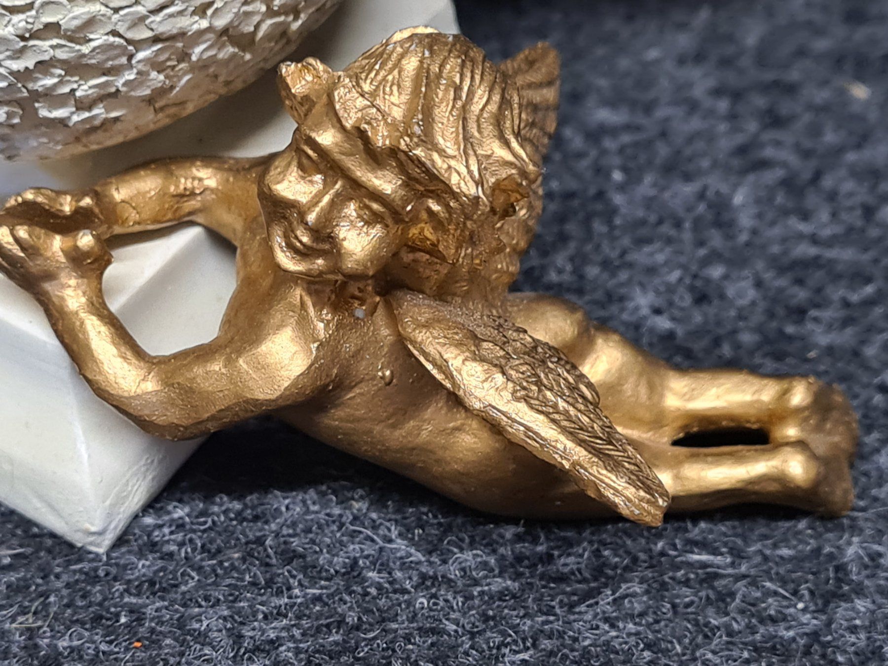 Statuette: Engel, Kerzenhänger, ca. 9 cm – Usato da Amriswil venduto da kleindeko