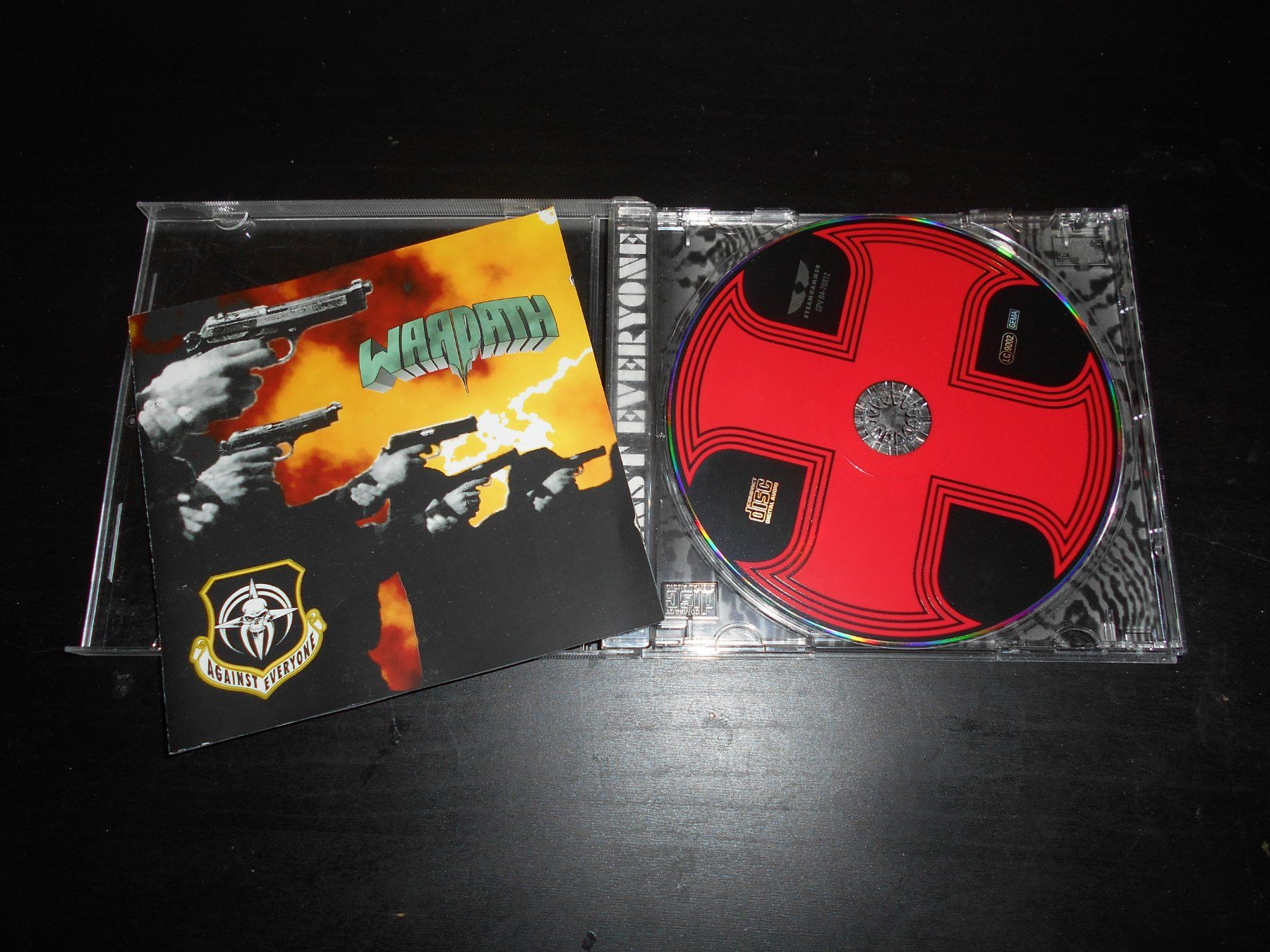 CDs: Warpath – Against Everyone / 1994 – Gebraucht aus Aarberg von witchhunter01