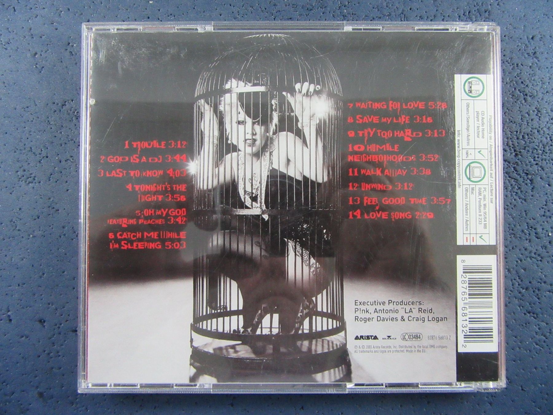 CDs: PINK " TRY THIS " CD "TROUBLE " – Gebraucht aus Ettingen von Hausi4711 1