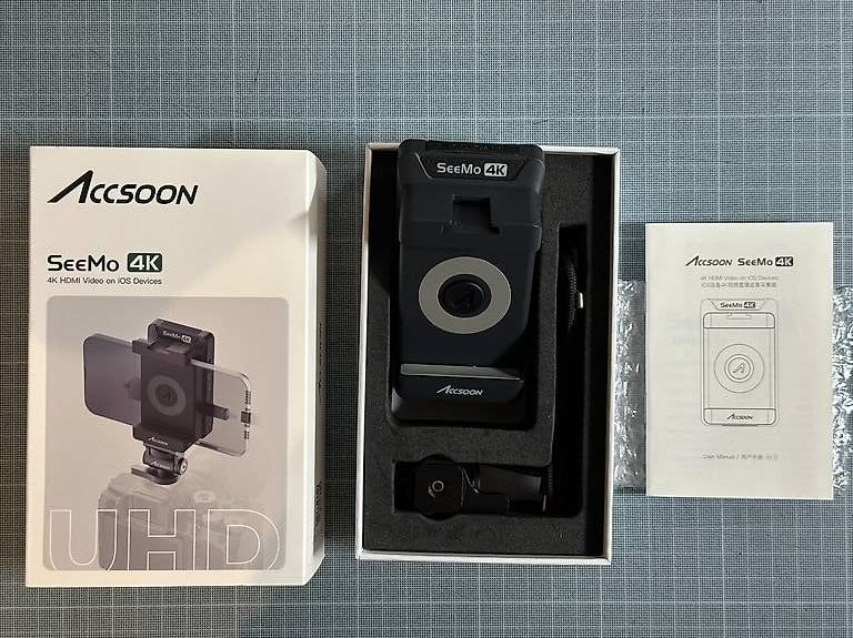 Videocamere: Accsoon SeeMo 4K iOS – Nuovo (secondo la descrizione) da Zürich venduto da Drachensegler 4