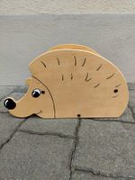Kindermöbel / Spielzeugkiste Igel natur