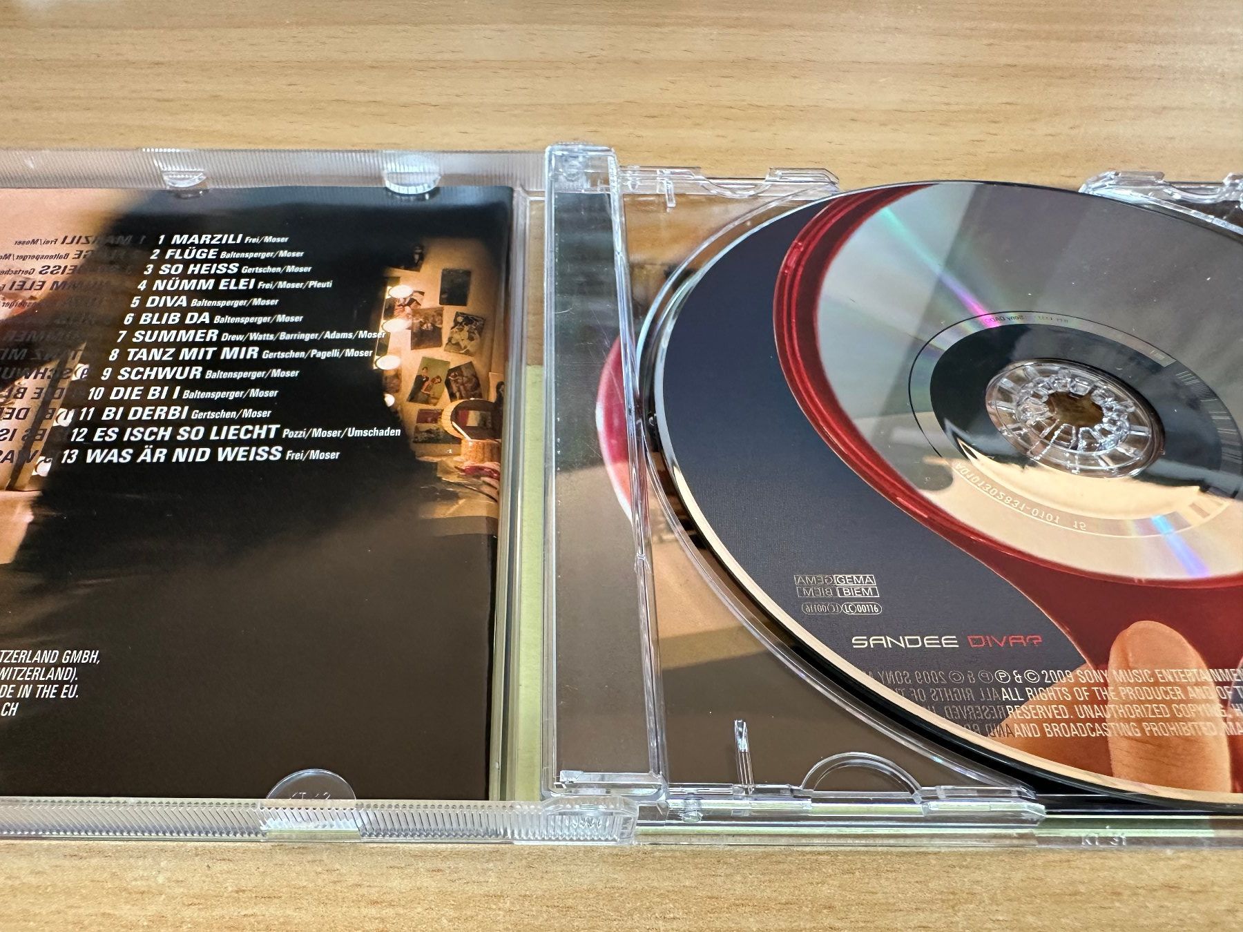 CD: Sandee – Diva? – Usato da Rikon im Tösstal venduto da Alpenmutz 2