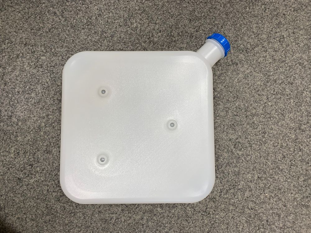 Happysnow Benzin Tank 7L Edelstahl - Kraftstofftank Für Heizung Universal