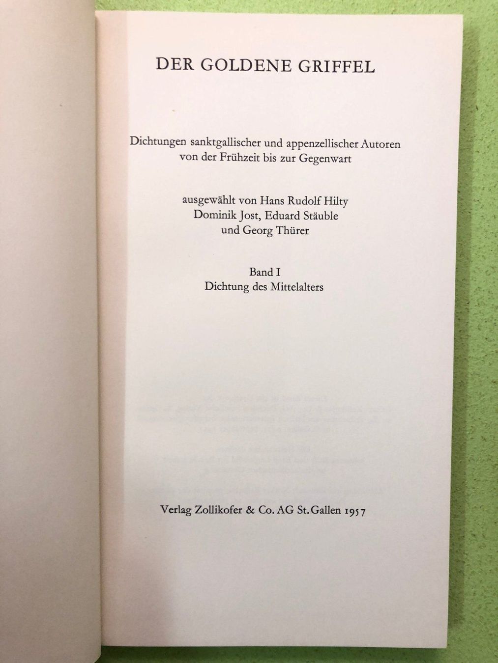 Libri: Der goldene Griffel I-III – Usato da Zürich venduto da allp 2