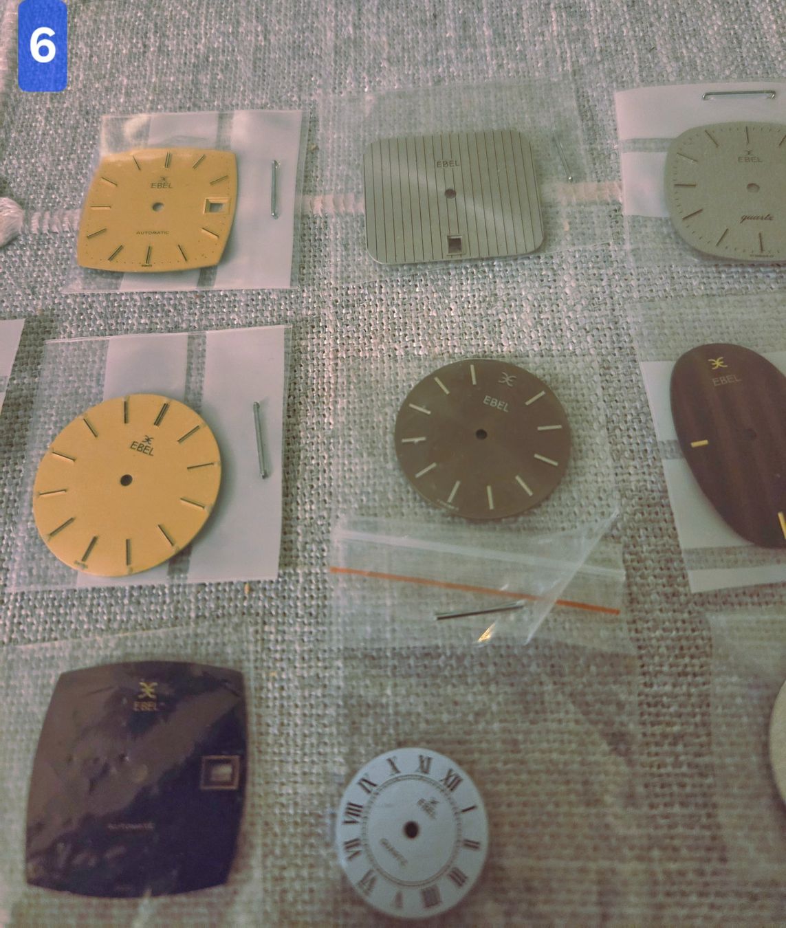 Ebel Orologi: lot de 10 cadrans ebel – Usato da la Chaux-de-Fonds venduto da Firenze6 2