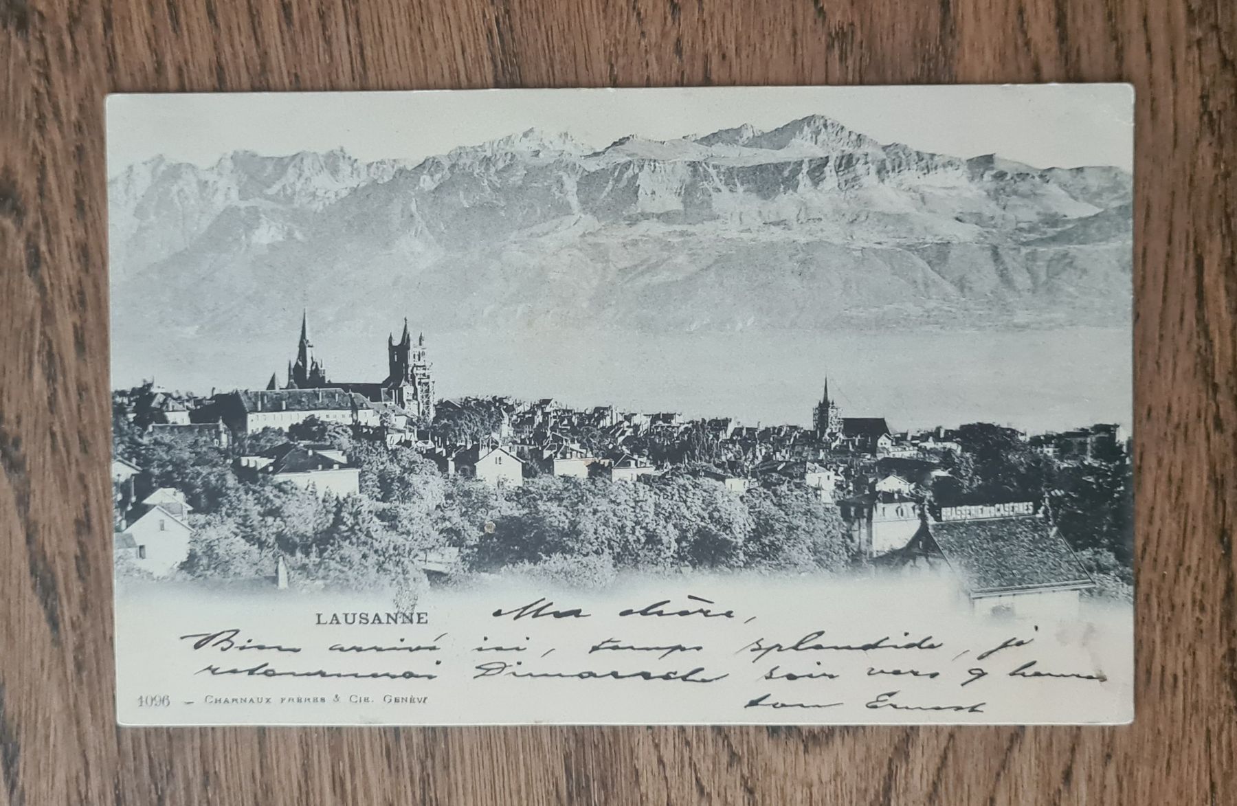 Cartoline postali: Lausanne 1900 – Usato da Ebikon venduto da Donar50