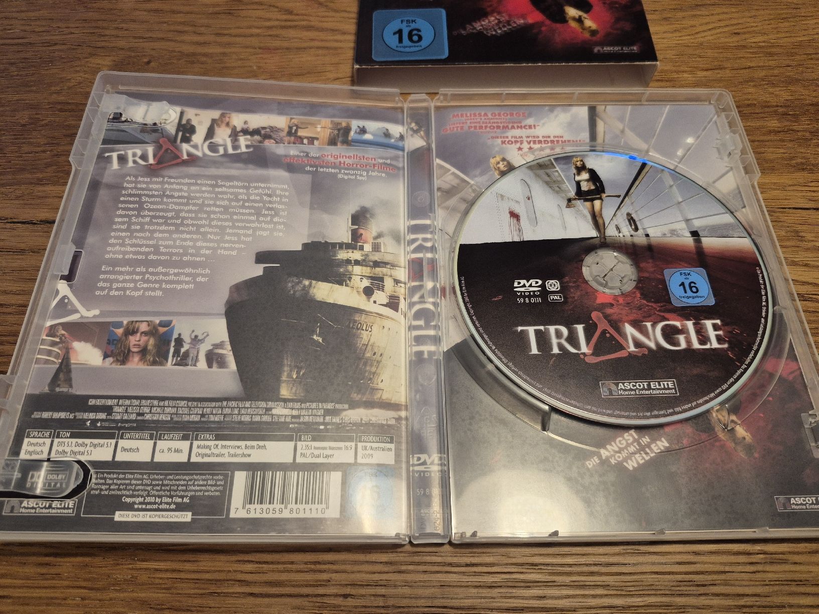 Tutti i DVDs: Triangle - Christopher Smith (DVD) Melissa George – Usato da Oberembrach venduto da giu_7ksd 4