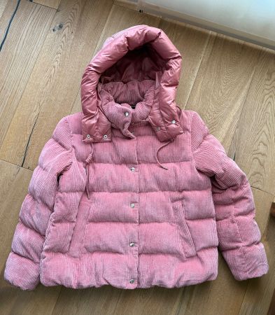 Geox Cord oversized Winterjacke rosa,  wie neu