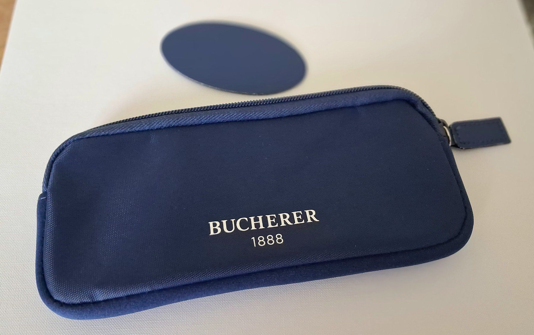 Uhrenboxen: Bucherer Uhrenetui - dunkel blau - neu – Neu (gemäss Beschreibung) aus Wilderswil von Silverybrown