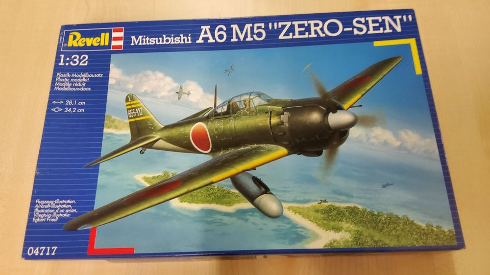 MITSUBISHI A6 M5 ZERO-SEN 1:32 Revell (Neu und originalverpackt) in ...