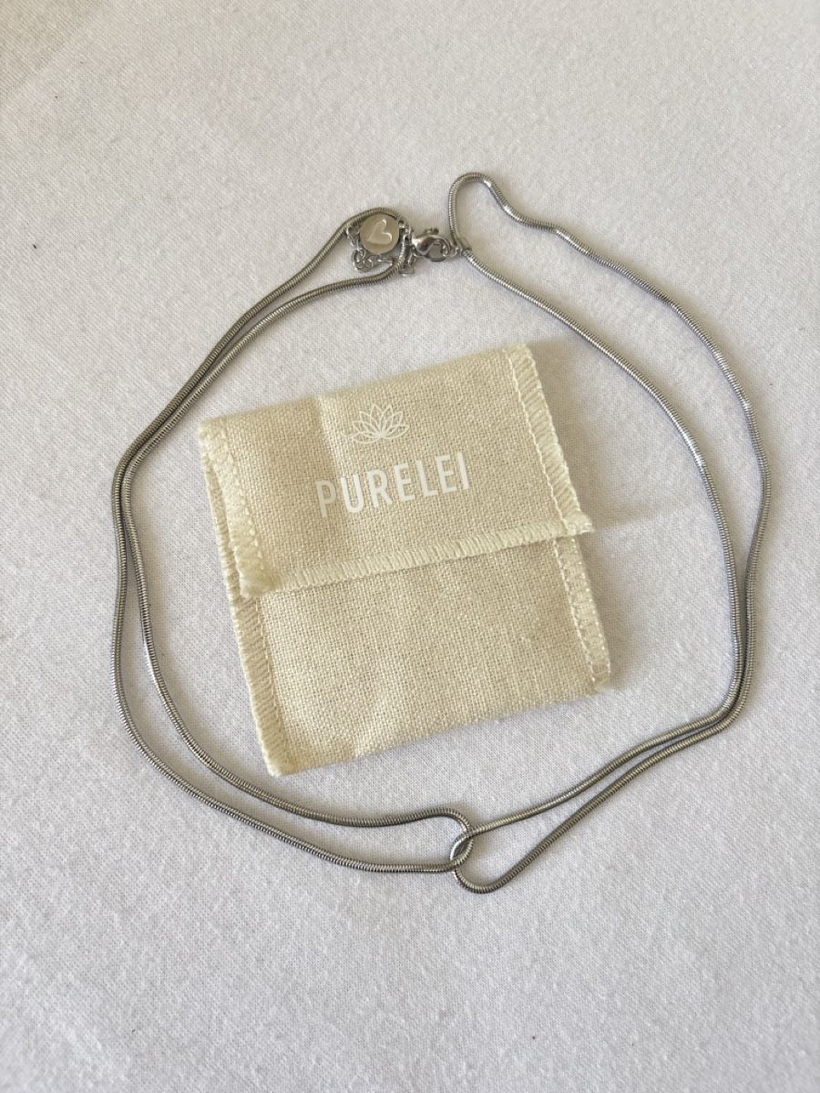 Purelei Catenine: Purelei Necklace Kindness Silver Snake Chain - Never Worn – Nuovo (secondo la descrizione) da Zollikon venduto da ely.p