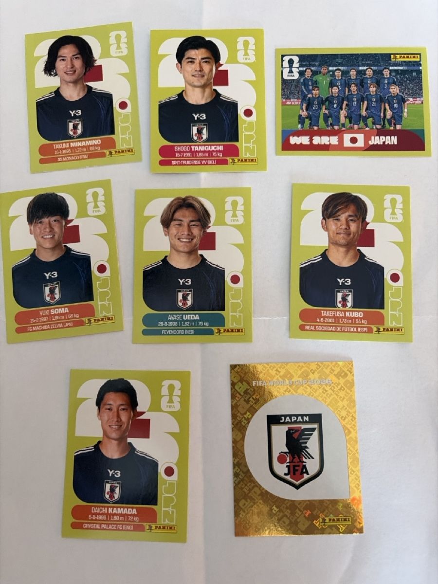 Panini Carte collezionabili: Panini 2026 lot de carte JPN – Nuovo (secondo la descrizione) da Pensier venduto da swerrmich