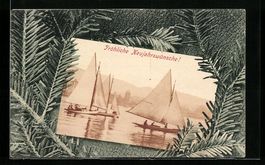 Zürich, Segelboote auf dem Zürichsee