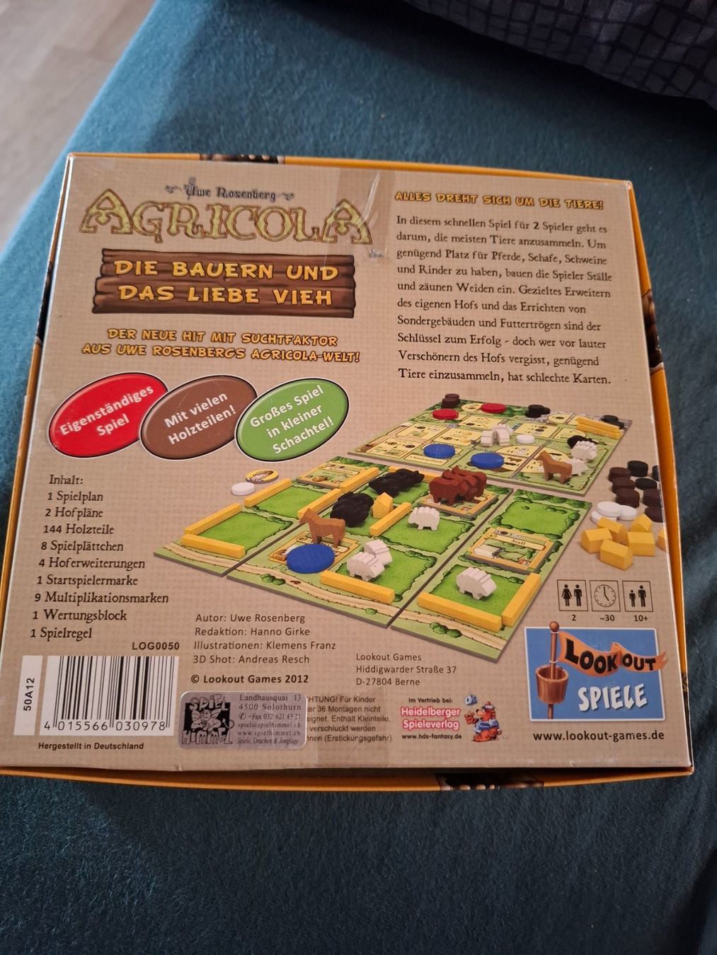 Giochi: Agricola: 2 Spieler – Usato da Basel venduto da Stastny 1