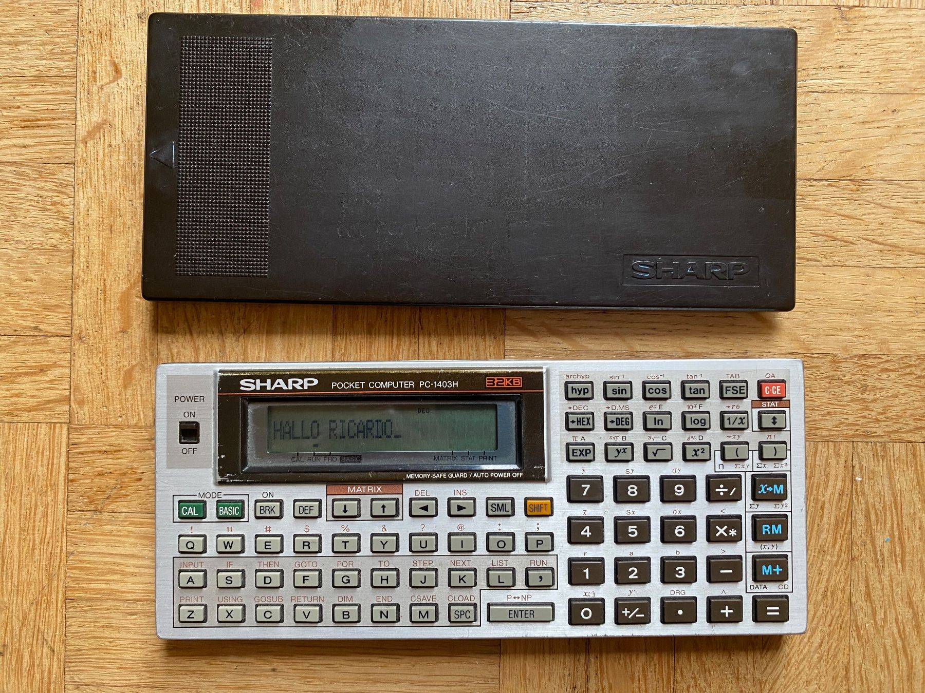 Sharp Taschenrechner: Sharp PC-1403H Pocket Computer – Gebraucht aus Adliswil von