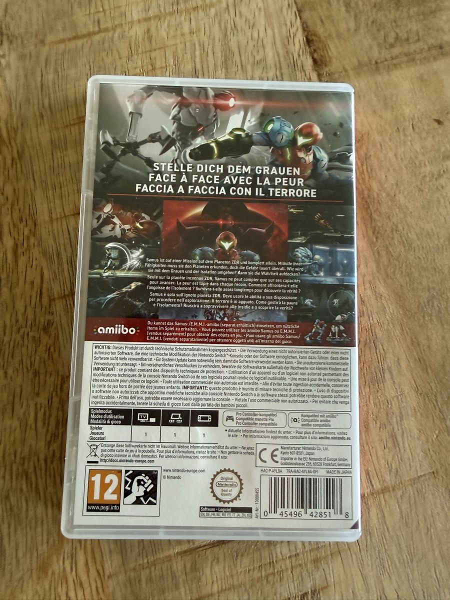 Nintendo Spiele: Metroid Dread Nintendo Switch  – Neu (gemäss Beschreibung) aus Gibswil von Oidus 1