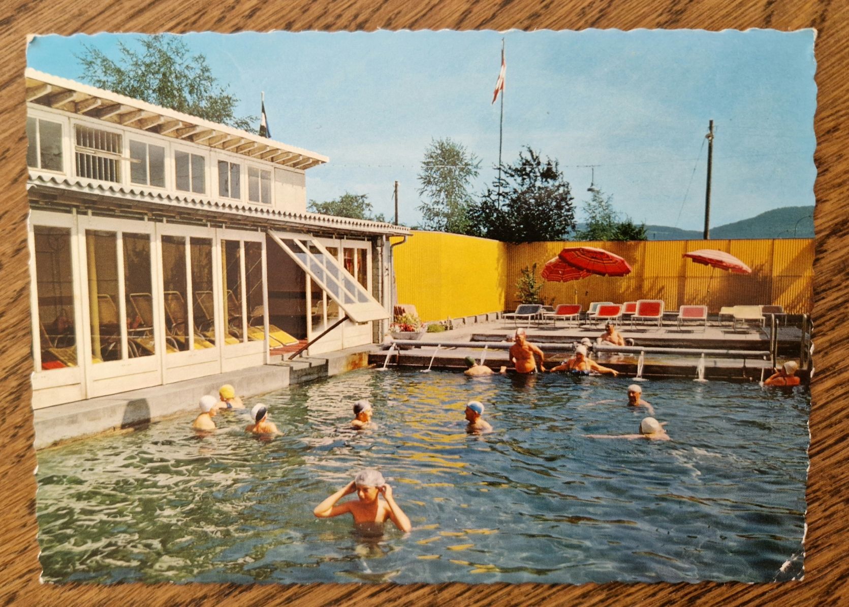 Cartoline postali: Zurzach, Thermalquelle 1964 – Usato da Ebikon venduto da Donar50