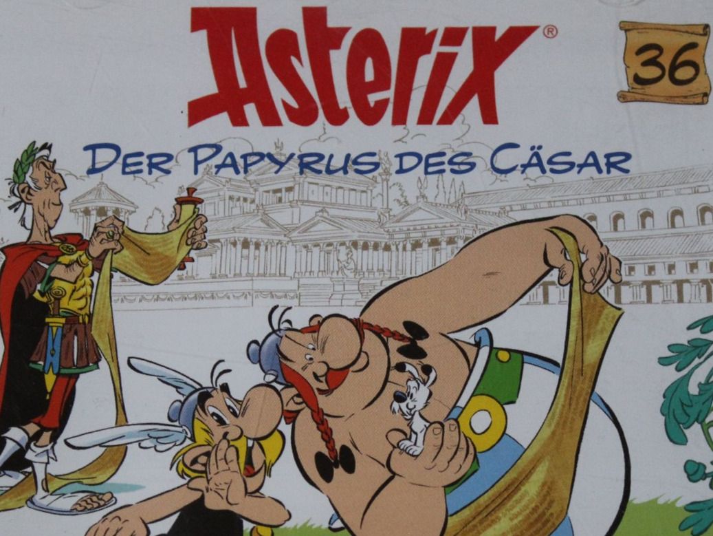 Audiolibri: ASTERIX 36 - DER PAPYRUS DES CÄSAR Hörspiel-CD – Usato da Tübach venduto da JamesStone 6