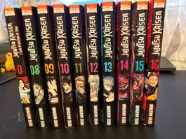 Jujutsu Kaisen volume 8-16 (+ 0) French version