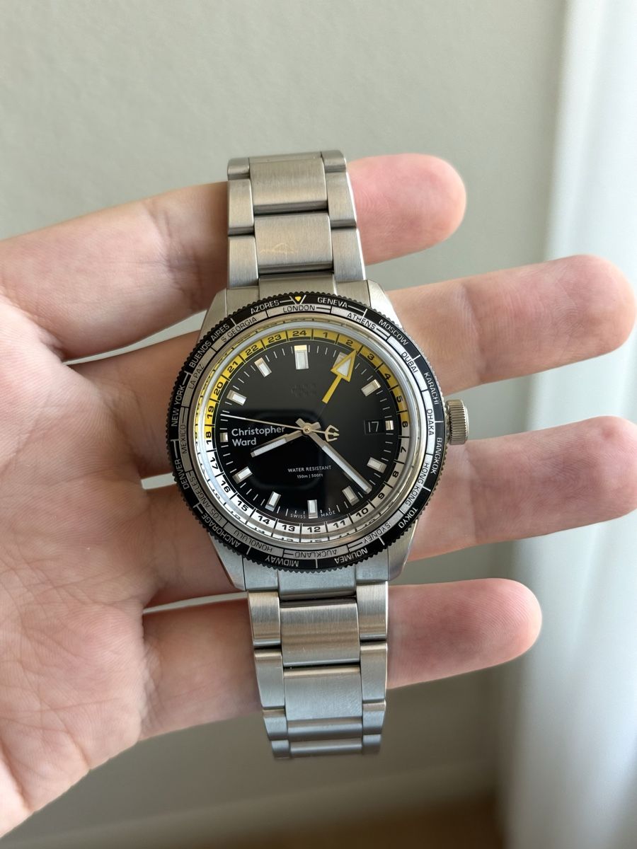 Christopher Ward Montres: Christopher Ward C65 Worldtimer GMT Automatik 41mm – D'occasion à Uster par AlabasterOne