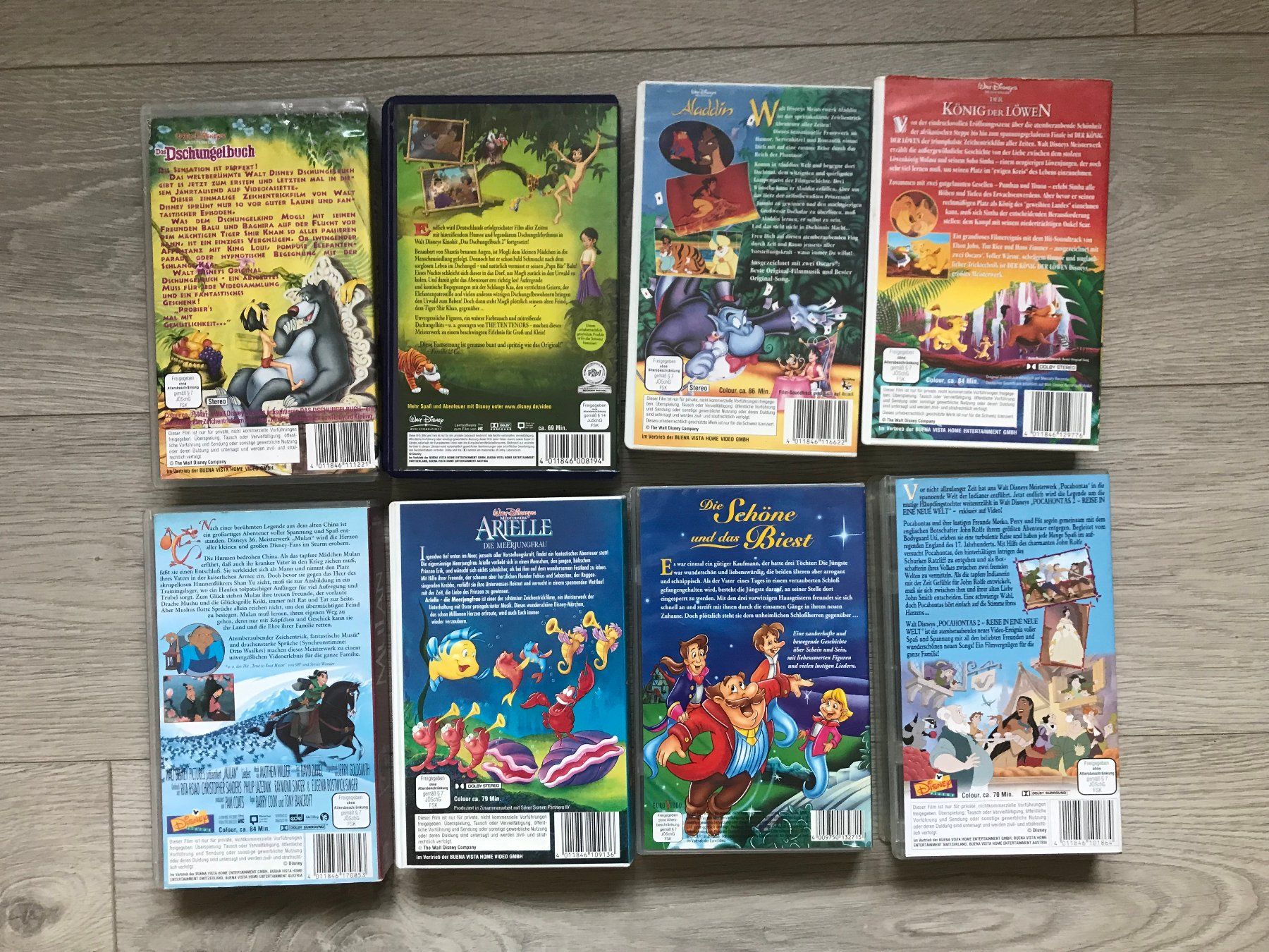 Alle VHS: VHS Kassetten Walt Disney B – Gebraucht aus Unterkulm von esco 2