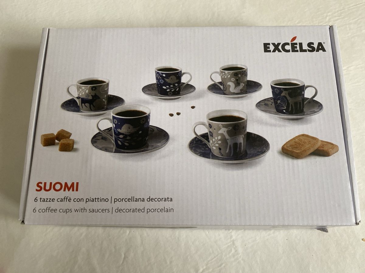 Tazze: Set 6 tazzine da caffè – Nuovo e nell'imballaggio originale da Monte Carasso venduto da chi_design