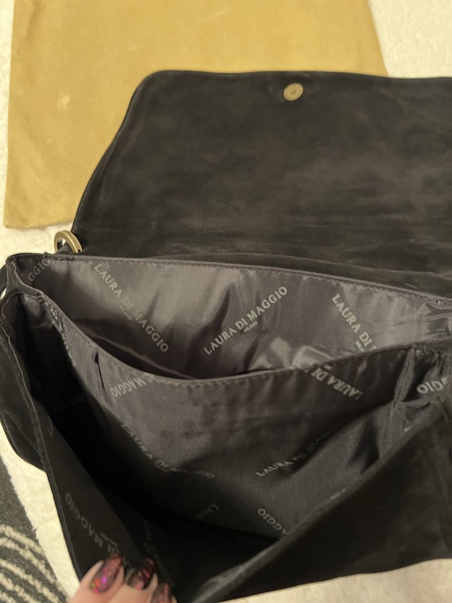 Borse da donna: NEU**WILDLEDER TASCHE SCHWARZ***SUPER ALS GESCHENK*** – Nuovo e nell'imballaggio originale da Zürich venduto da Ceca52 5