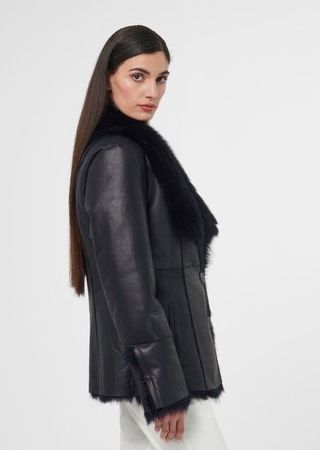 LAMMFELLJACKE TOSCANA "MADELEINE"