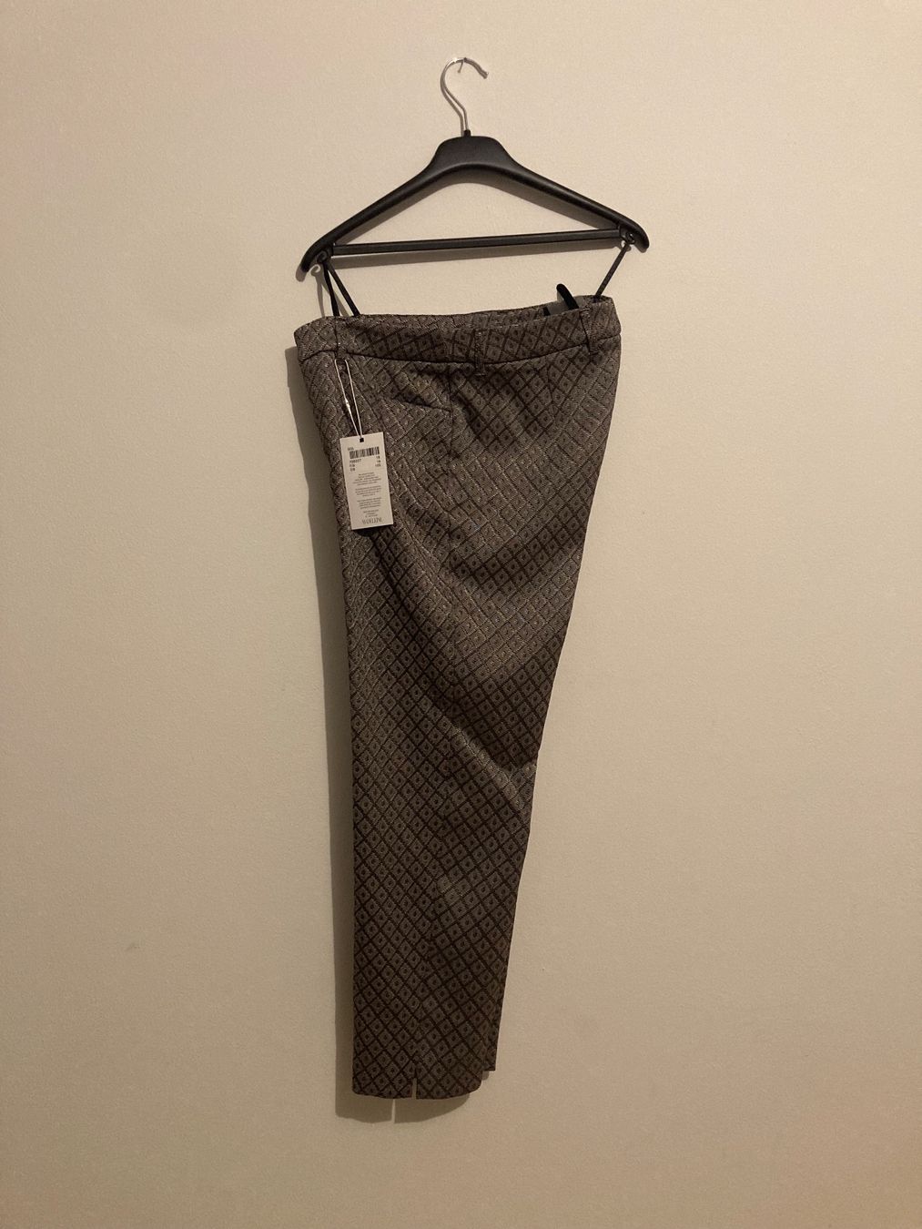 Pantaloni: Hose MADDELINE NEU gemustert beige Gr.36 – Nuovo e nell'imballaggio originale da Mammern venduto da Naelo2026
