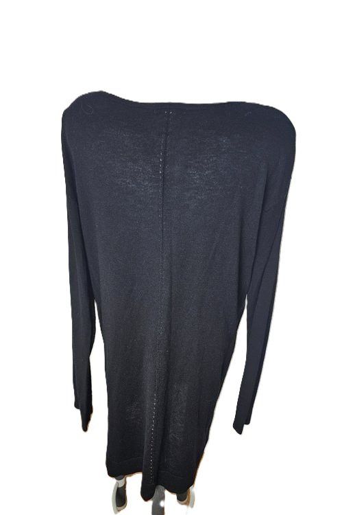 H&M Vestiti: H&M leichtes Strick Kleid Gr. M Schwarz – Usato da Füllinsdorf venduto da Sunnebliemli7 1