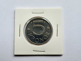 5 Kronor 1995 Stgl