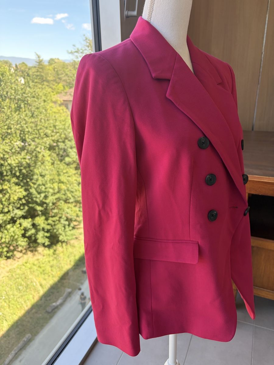 We Giacche: WE Hot Pink Double-Breasted Blazer Jacket Size L – Usato da Nyon venduto da Deb_D39 4
