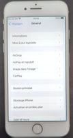 iPhone 8 blanc bon état 64 go Ios 16.7.16 avec câble+ prise.