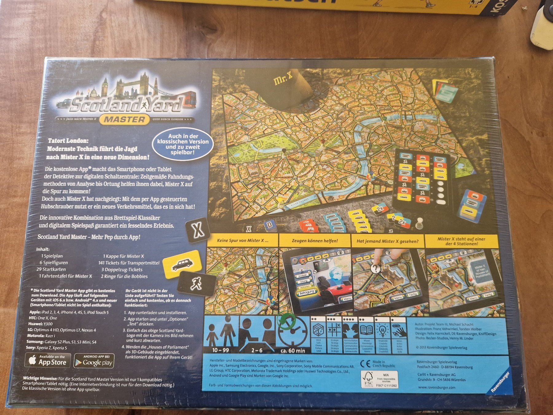 Ravensburger Giochi: NEU Scotland Yard Master – Nuovo e nell'imballaggio originale da Giswil venduto da monimaus08 1