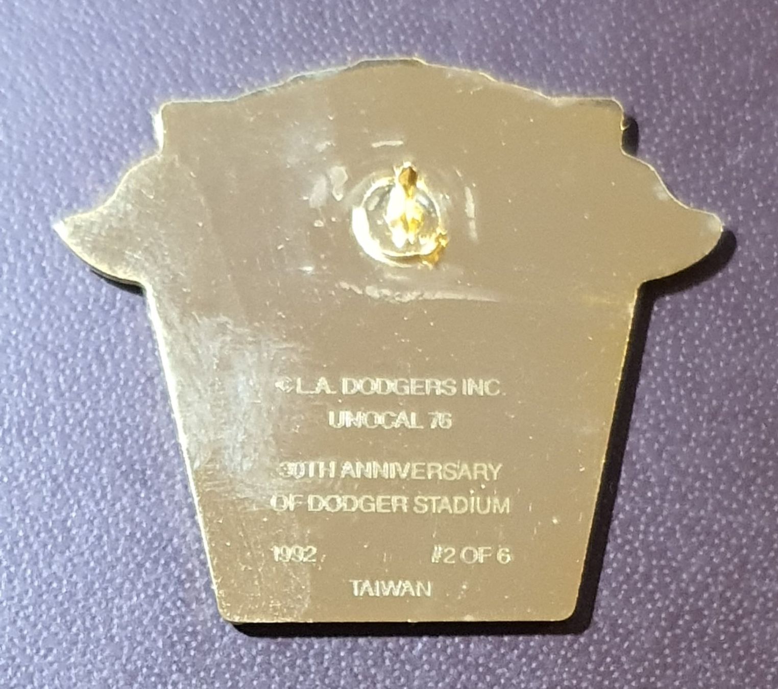 Placchette & Badge: S585 - Pin L.A. Dodger Stadium 1962 - 1992 – Usato da Reinach BL venduto da Boston-Verkauf 3
