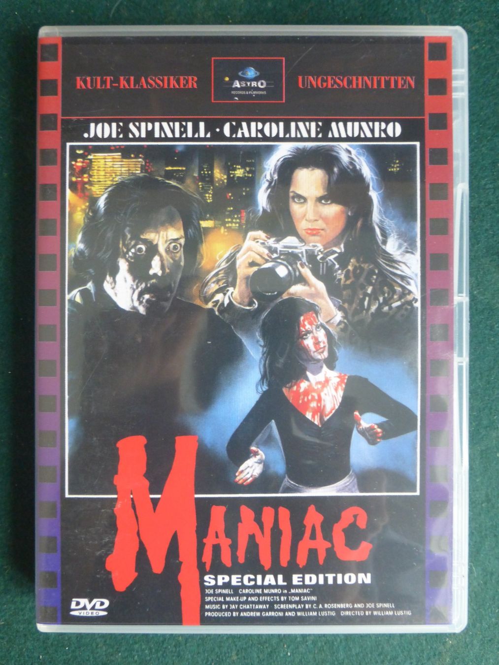 Tutti i DVDs: Maniac DVD Horror – Usato da Zumikon venduto da psisound