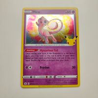 Pokemon Mew Holo 25. Celebrations 011 2021 ab 1 chf