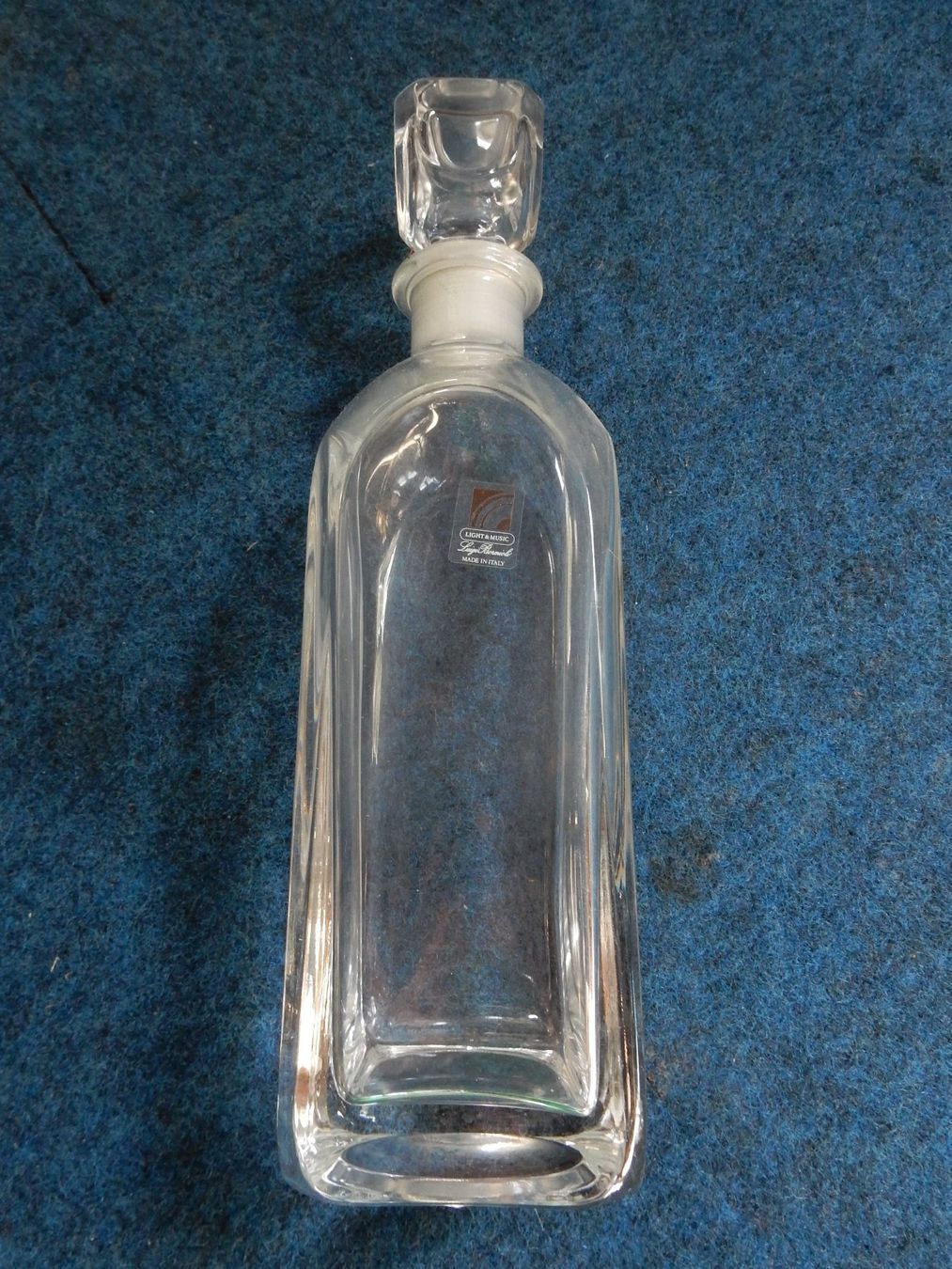 Karaffen: Luigi Bormioli Karaffe "Light & Music" Glas Wein Schnaps – Gebraucht aus Jona von simongarden 1