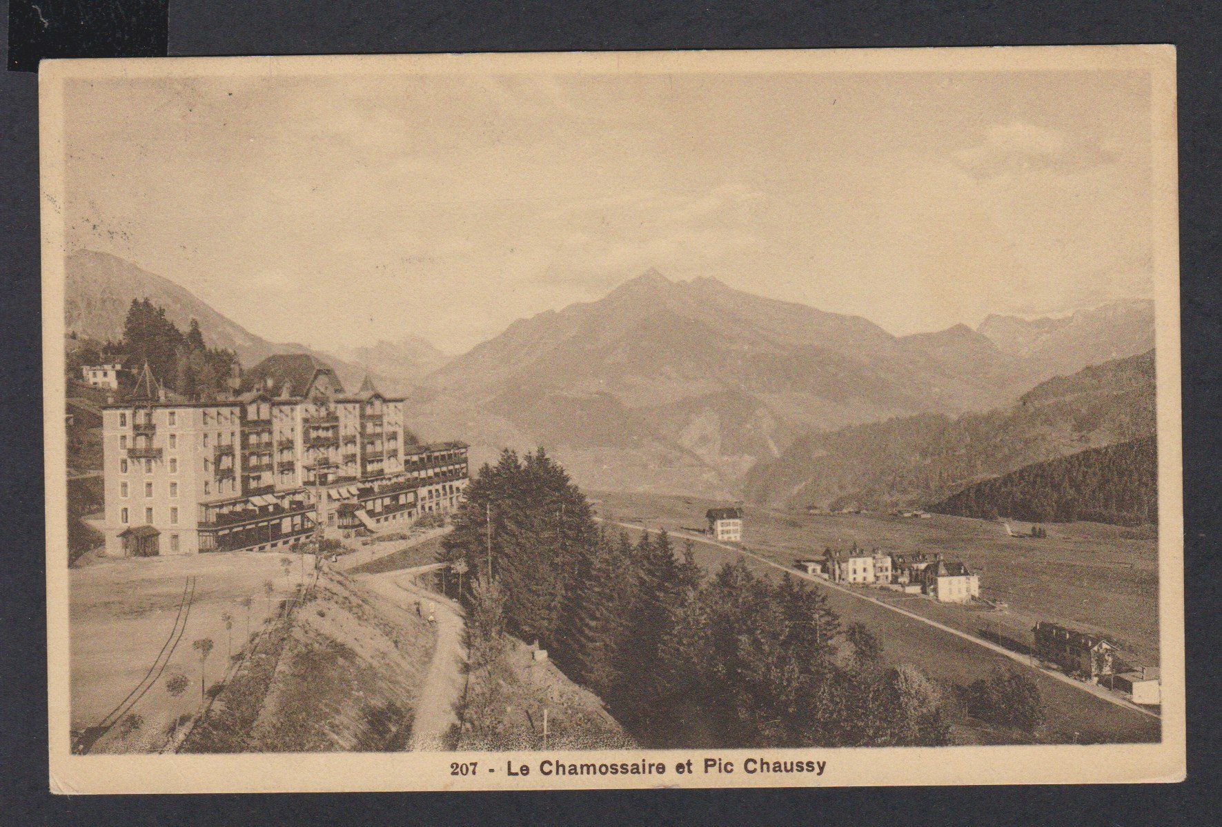 Cartoline postali: Le Chamossaire +Pic Chaussy  VD   -  alte Ansichtskarte 1907 – Usato da Vitznau venduto da Ropaku
