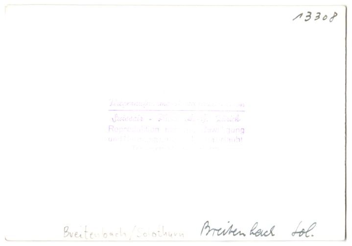 Fotografie & Manifesti: Fotografie Breitenbach / Solothurn, Flie – Usato da Berlin venduto da bartko-reher 1