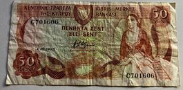 Zypern 50 Sent 1983