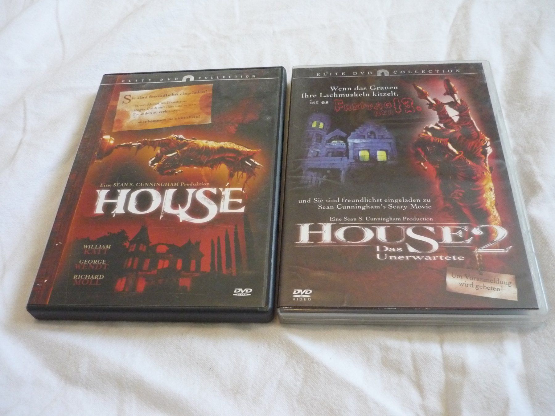 Alle DVDs: 2x DVD Horror - House 1 + 2 – Gebraucht aus Beringen von zzRegal
