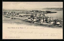 Saint Blaise, Panorama et les Alpes, Bah
